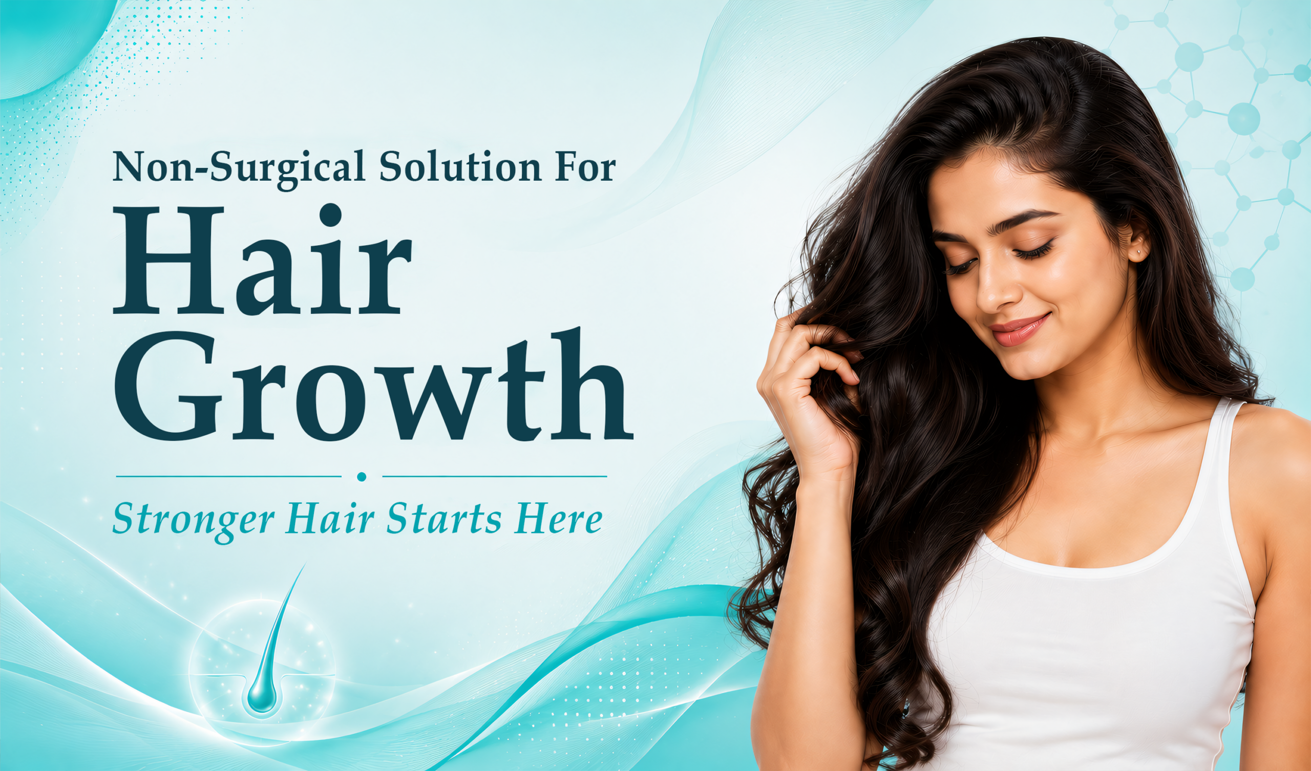 Advanced Non-Surgical Hair Restoration Treatments for Stronger, Thicker & Healthier Hair